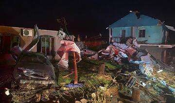 Cidade na Região Centro-Sul foi atingida por um tornado de nível F-2 nesta sexta-feira (08). Mortes foram confirmadas em Rio Bonito do Iguaçu (4) e Guarapuava (1) (Crédito: Corpo de Bombeiros)