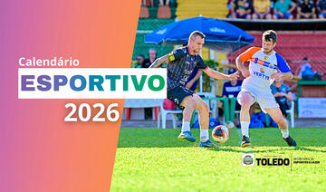 Eventos organizados ou apoiados pela pasta já têm datas definidas em ano em que Toledo receberá, em novembro, a fase estadual dos 68º Jogos Abertos do Paraná