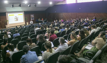 Cerca de 110 servidores municipais participaram, nesta quinta (26), no auditório do Ismael Sperafico, de palestra com o ouvidor-geral do TCE-PR, Patrick Machado