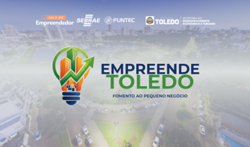 O programa “Empreende Toledo: Fomento ao pequeno negócio” será lançado nesta sexta-feira (27), no Auditório Acary Oliveira, anexo ao Paço Municipal, às 8h30