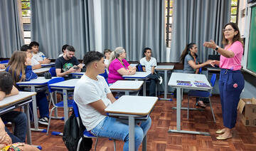 Equipe da Secretaria Municipal da Mulher tratou sobre o assunto com estudantes de dois colégios estaduais de Toledo e também durante o Show Rural, em Cascavel