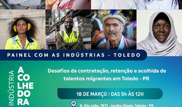 Evento promovido pelo Sesi Paraná, em parceria com a Embaixada Solidária e apoio da Prefeitura, busca soluções para ampliar a integração de trabalhadores migrantes no mercado formal