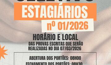 Com abertura dos portões prevista para às 8h e fechamento às 8h30, a prova será na Unioeste campus Toledo no Bloco D3 e contou com mais de 200 inscritos