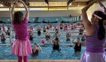 Com cerca de 70 participantes, a aula foi aberta para mulheres de toda a cidade e contou com o sorteio de brindes