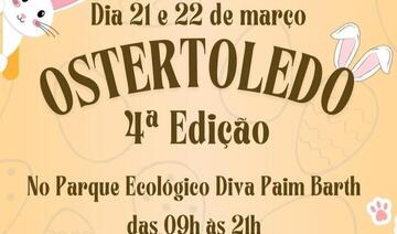 Neste sábado e domingo (21 e 22) o município comemora a 4ª edição da Oster Toledo, tradicional festa germânica que celebra a páscoa