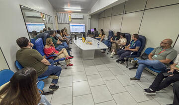 Experiências locais bem-sucedidas motivaram a vinda dos profissionais do Noroeste do Paraná nesta sexta (6); no roteiro, reuniões e visitas a 2 UBS, ao CME e ao CAF