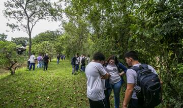 Adolescentes do 1° ano do ensino médio do Colégio Estadual Cívico Militar Novo Horizonte participaram de uma ação especial nesta terça-feira (24), em que conheceram a Sanga Pyahu