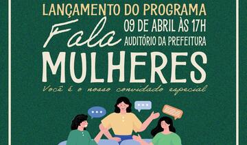 O Fala Mulher é uma iniciativa da Secretaria da Mulher que abre espaço para que as mulheres tenham voz, espaço e segurança no município
