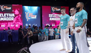 Rauan Murilo (número 229) ficou em terceiro lugar na seletiva da categoria Amador da 11ª edição do Volta ao Mundo Bambas (VMB11), realizada na semana passada