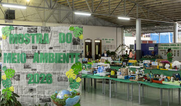 Exposição integra a programação do Junho Verde e apresenta atividades desenvolvidas por alunos do Infantil 4 ao 5º ano do Ensino Fundamental
