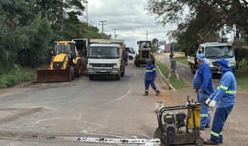 Guarda Municipal orienta motoristas a utilizarem duas rotas alternativas sinalizadas durante a execução dos serviços