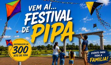 Evento gratuito será realizado no dia 23 de agosto (domingo), às 15h30, no Parque do Povo, com brinquedos infláveis e distribuição de 300 kits para os participantes 