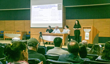 Ações prioritárias do governo municipal foram apresentadas em audiência pública na manhã desta sexta (25), ocasião em que a comunidade pôde sugerir indicações