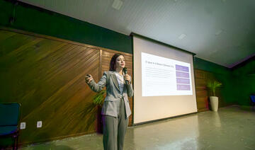 Lançamento local de projeto de inteligência climática do Simepar em parceria com empresa suíça ocorreu na manhã desta sexta (4) no auditório do Ismael Sperafico