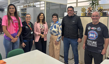 Rosilete dos Santos e Macaris Antunes do Livramento fizeram visitas na manhã desta terça-feira (22) às sedes das secretarias da Mulher e de Esportes e Lazer