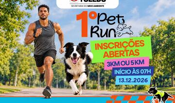 Evento da FAG/Toledo e da Secretaria do Meio Ambiente está marcado para 13/12; inscrições estão abertas e arrecadação será em prol de ONGs de proteção animal 