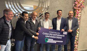 Prefeito Mario Costenaro participou da solenidade de assinatura da ordem de serviço para a construção da unidade da Unioeste