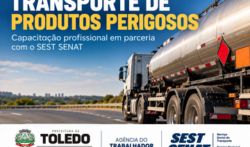 Prazo segue até dia 20 de outubro pela aba “Cursos Gratuitos” no site oficial da Prefeitura de Toledo